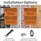 Signmission Combustible Dust Area Bilingual OSHA Warning Sign, Plastic, 10in W x 14in L, 2PK OS-2PACK-WS-P-1014-L-12524 - alternate 7